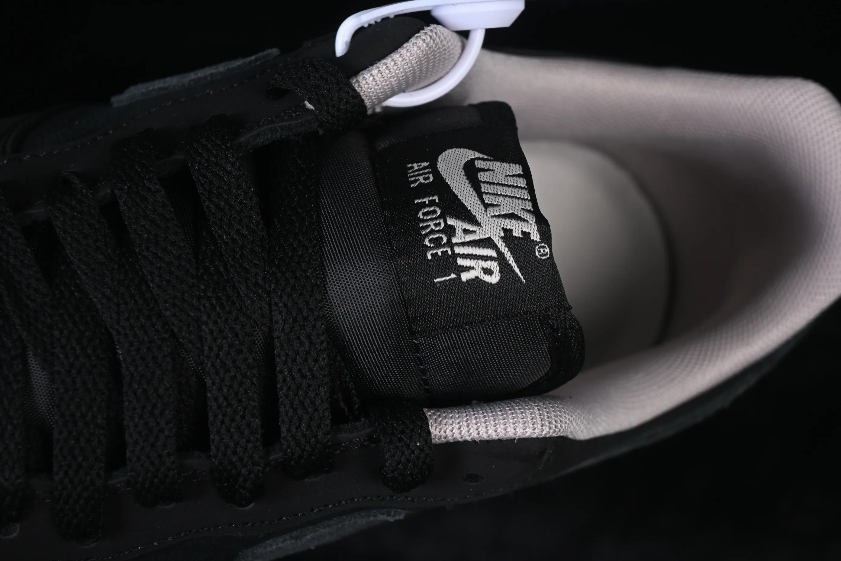 All categories Nk Air Force 1 Air Force series Nk Air Force 1 Low Air Force low-top Nike Air Force 1'07 Low matte all-black Air Force 1 low-top casual sneakers IQ9791-001